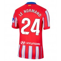 Billiga Atletico Madrid Robin Le Normand #24 Hemma fotbollskläder 2024-25 Kortärmad